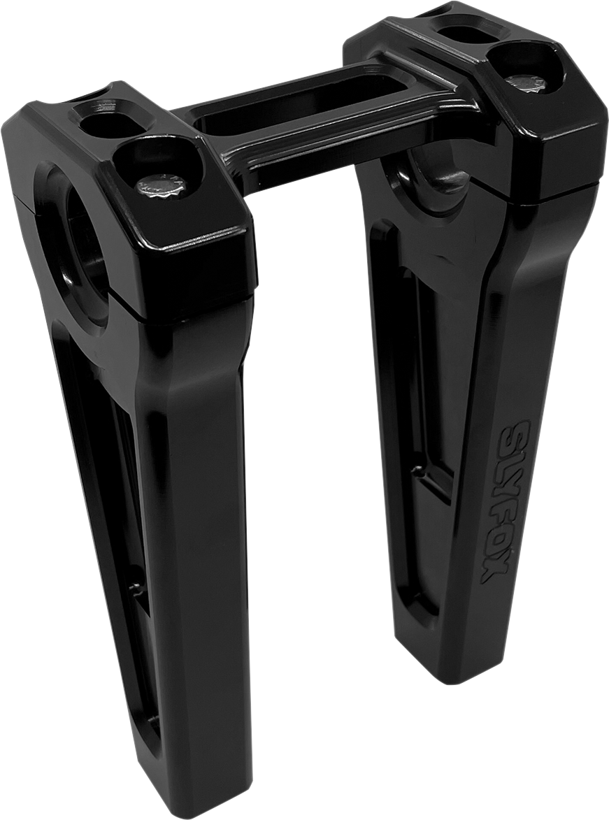 SLYFOX Handlebar Riser Kit Black Straight - 6" - 1" Handlebars TM-SLY4