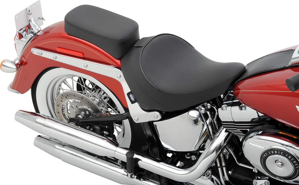 Drag Specialties Solo Seat with Optional EZ Glide Backrest System 0802-0806