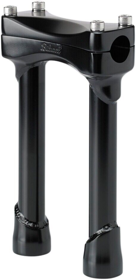 BILTWELL Murdock Riser 8in Black MR-008-HD-BK