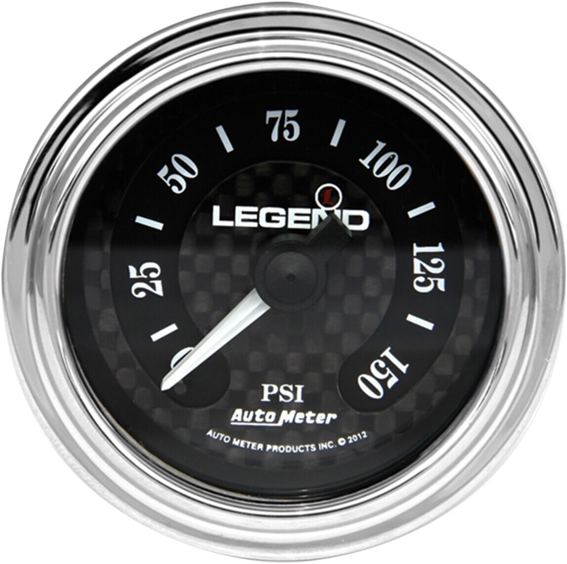 LEGENDS Fairing Mounted LED Backlit PSI Gauges Diamond Cut - Lighted