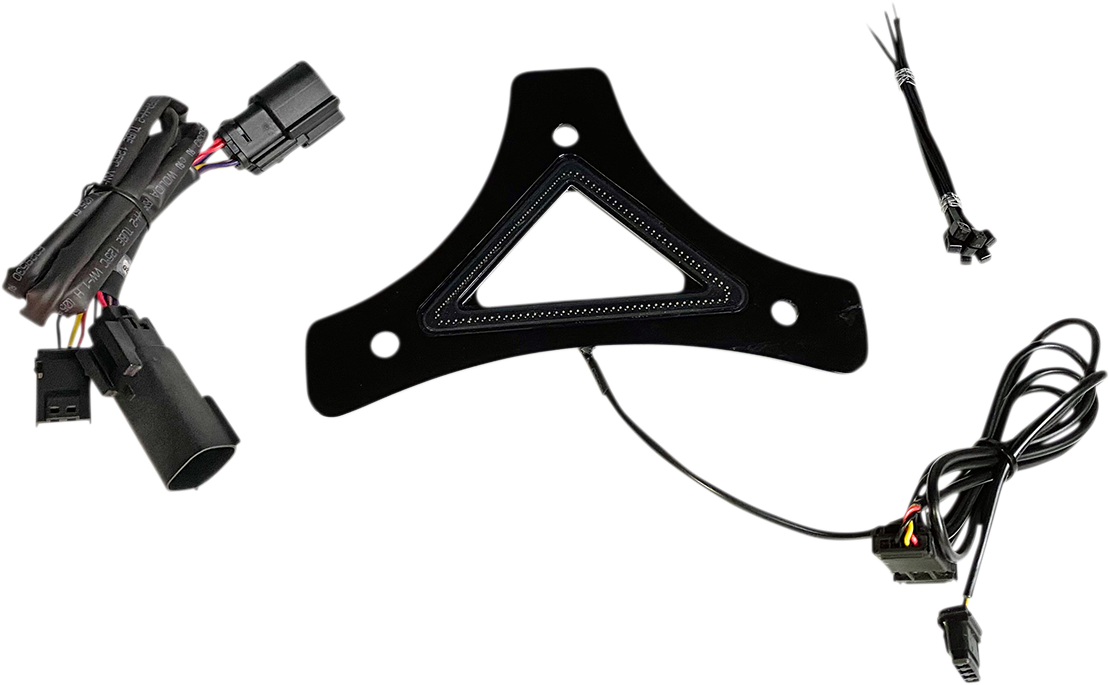 Custom Dynamics Dual Intensity Run & Brake LED Backrest Light Black CD-BR-BCM-B