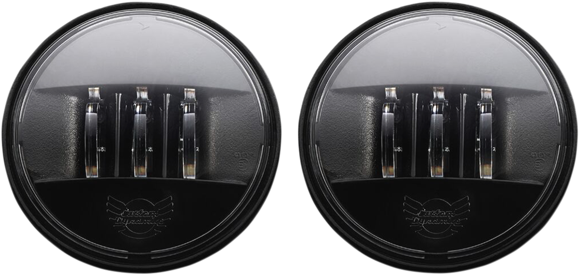 Custom Dynamics ProBEAM LED Passing Lamps 4 1/2" True Black PB-45-B