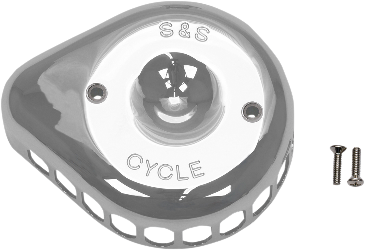 S & S Cycle Stealth Mini Teardrop Air Cleaner Covers 170-0367