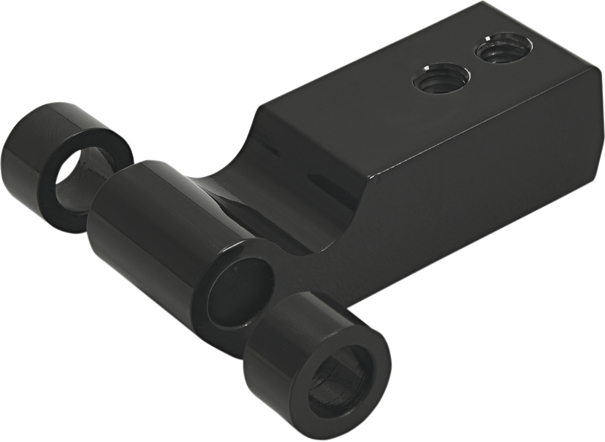 Memphis Shades Headlight Extension Block Long Black MEB9888