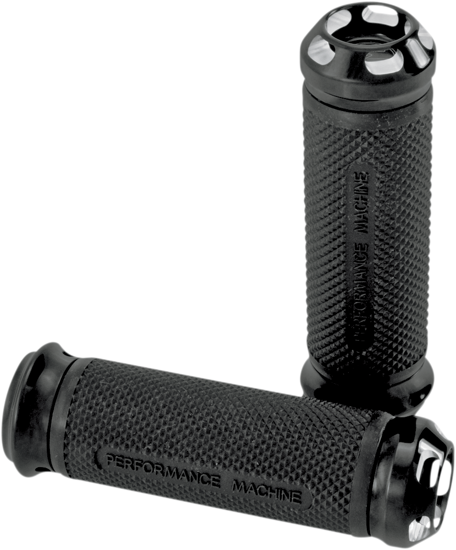 Performance Machine Apex Handlebar Grip Set Contast Cut Dual Cable 0063-2043-BM