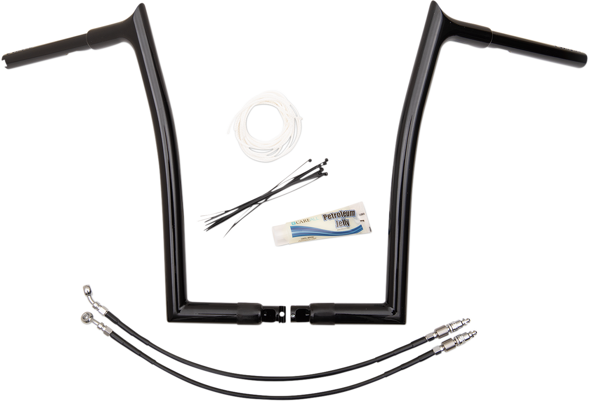 Fat Baggers, Inc. 1 1/4" EZ Install Pointed Top Handlebar Kits 909316-B