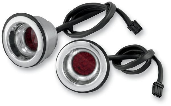 Alloy Art Shooter Taillight Kit Chrome STL-1