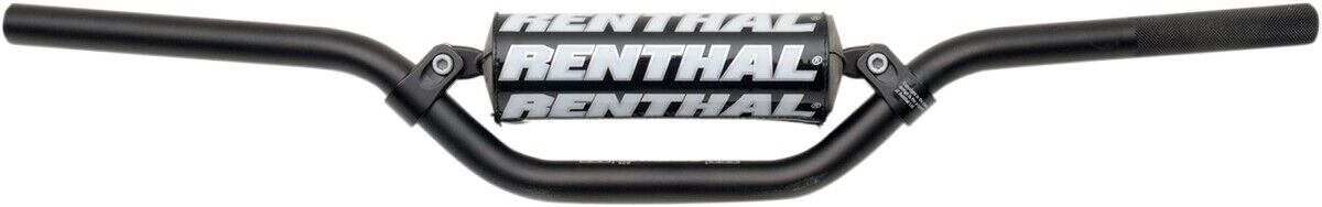 Renthal 7/8in. Mini Racer Handlebar 65SX Mini Bend - Black 82301BK09219