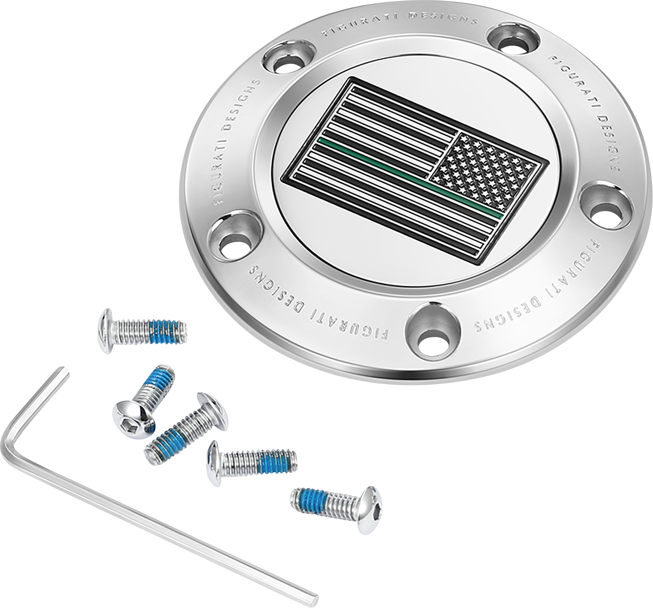 FIGURATI DESIGNS Timing Cover FD72-TC-5H-SS