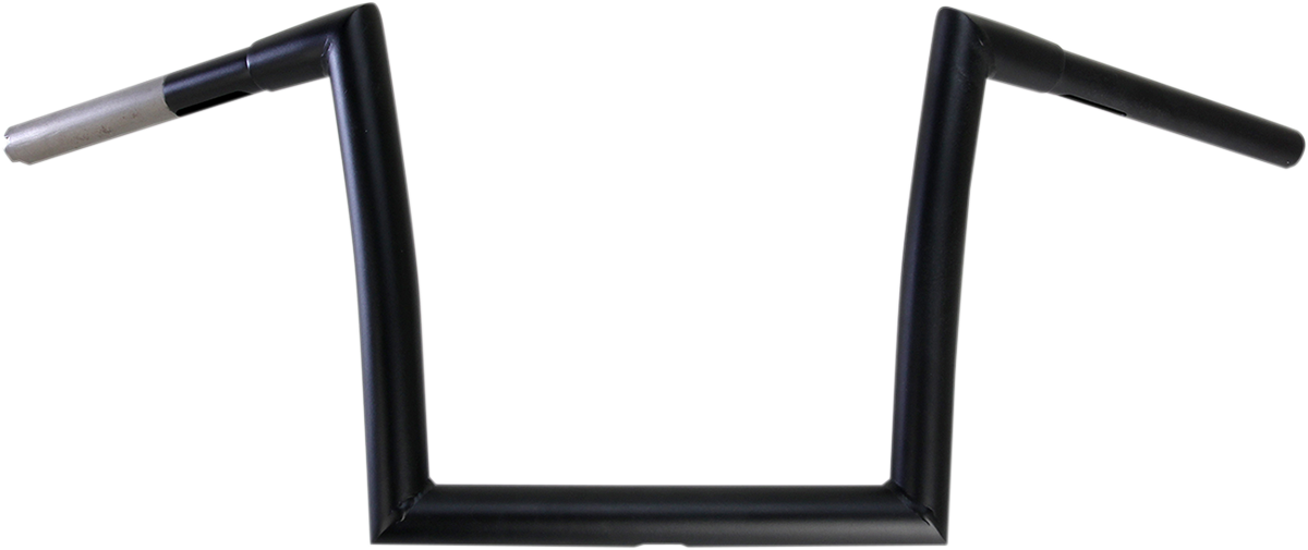 Todd's Cycle 1 1/4" Strip Handlebars 10" Flat Black 0601-2809