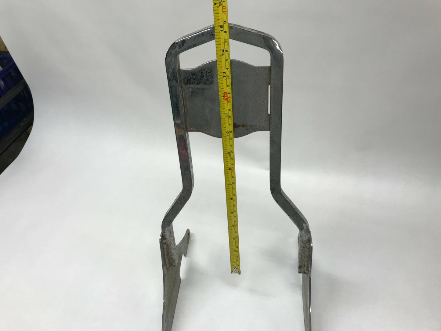 Harley Davidson Softail Sissy Bar Sideplates Chrome FXST FL Upright Ri