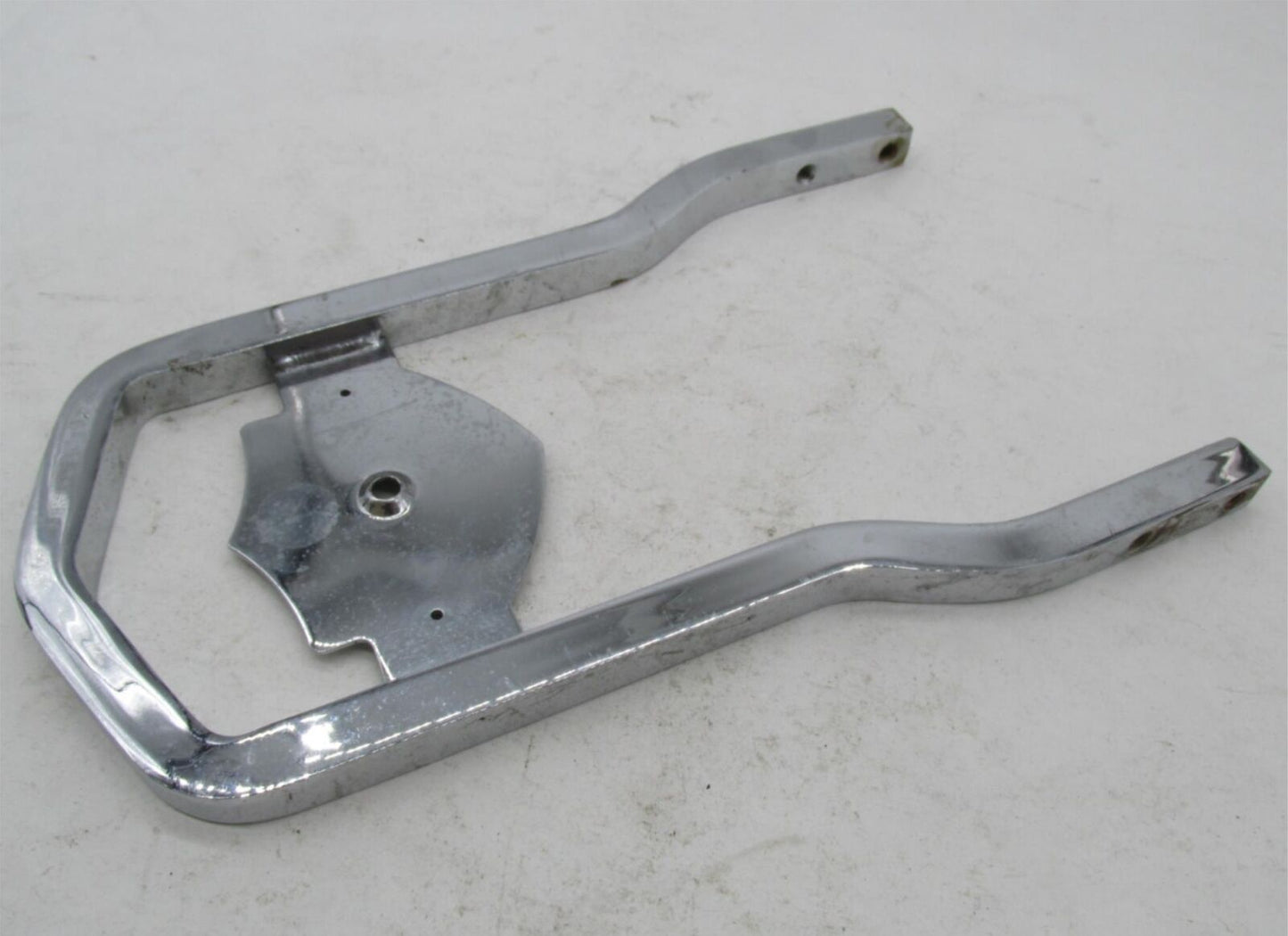 Harley-Davidson 11 2.5" Tall Chrome Sissy Bar Back Rest Bracket 5-5/8" Wide