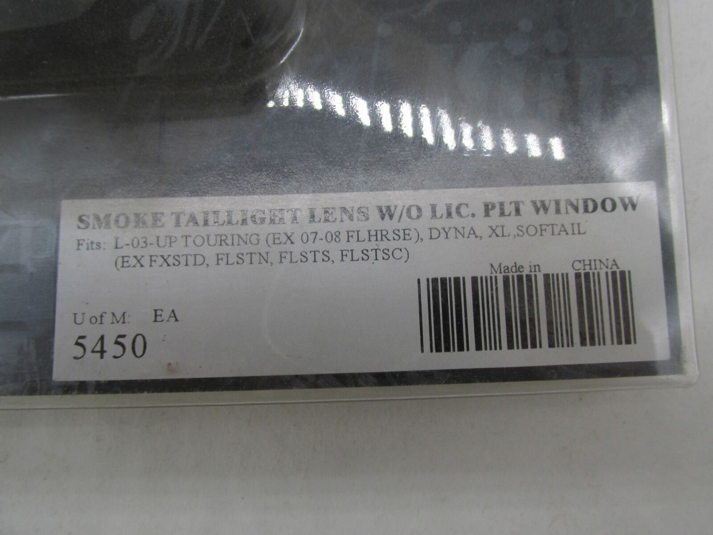 Harley Davidson Toruing Dyna Softail XL Kuryakyn Smoked Taillight Lens 5450