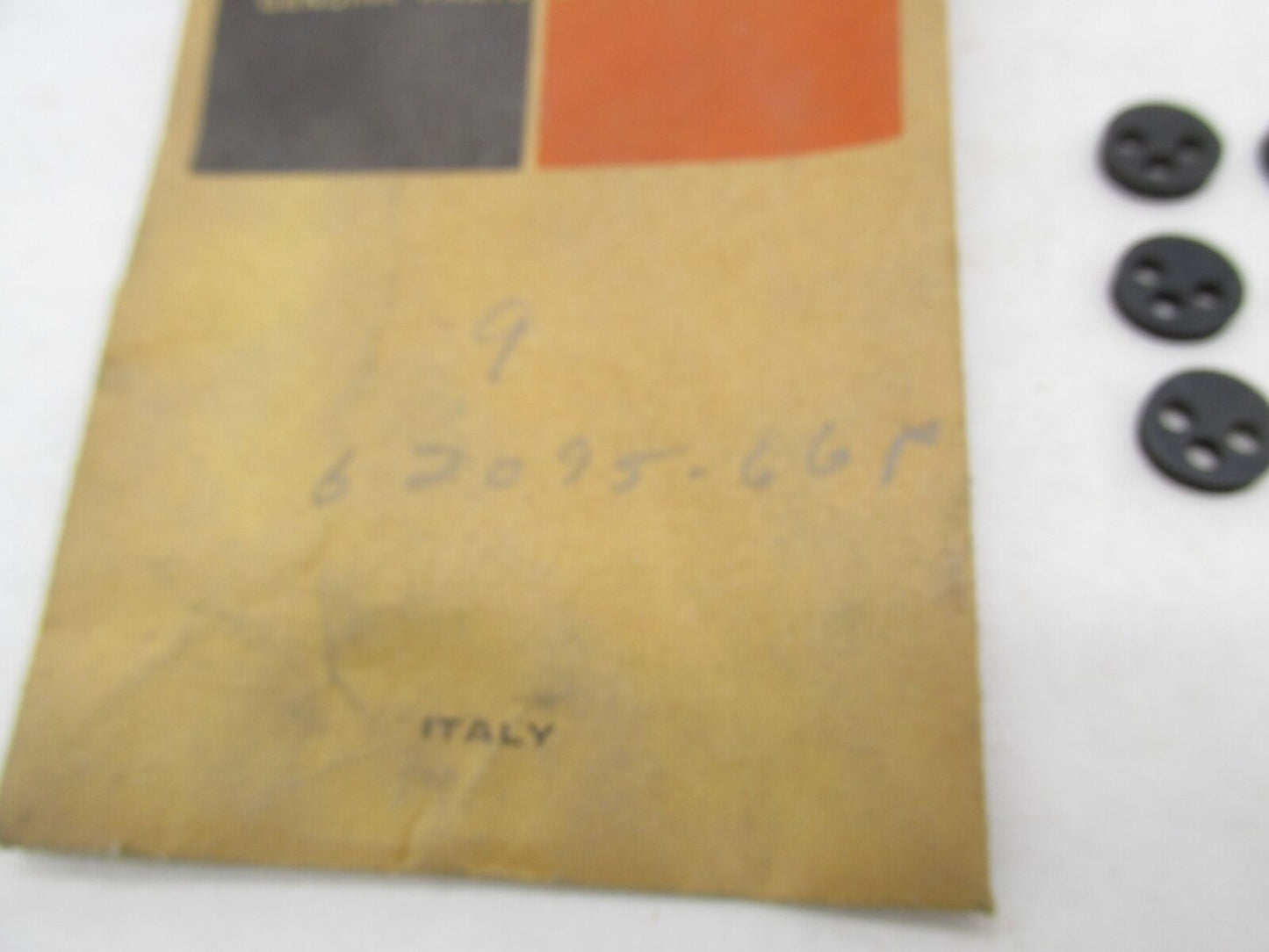 (1) One Single Harley-Davidson Genuine NOS Aermacchi Fuel Valve Gasket 62095-66P