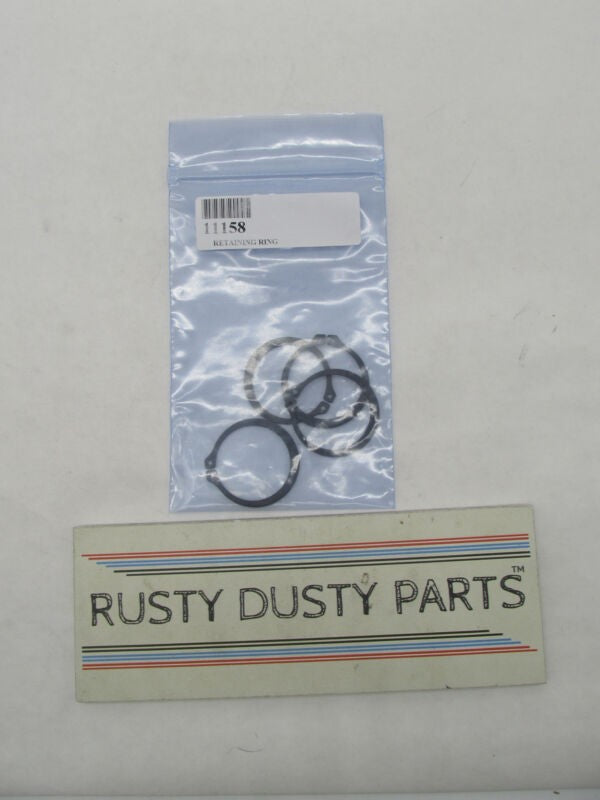 Lot of 4 Harley Davidson Genuine NOS Rear Fork Bearing Retaining Ring Clip 11158