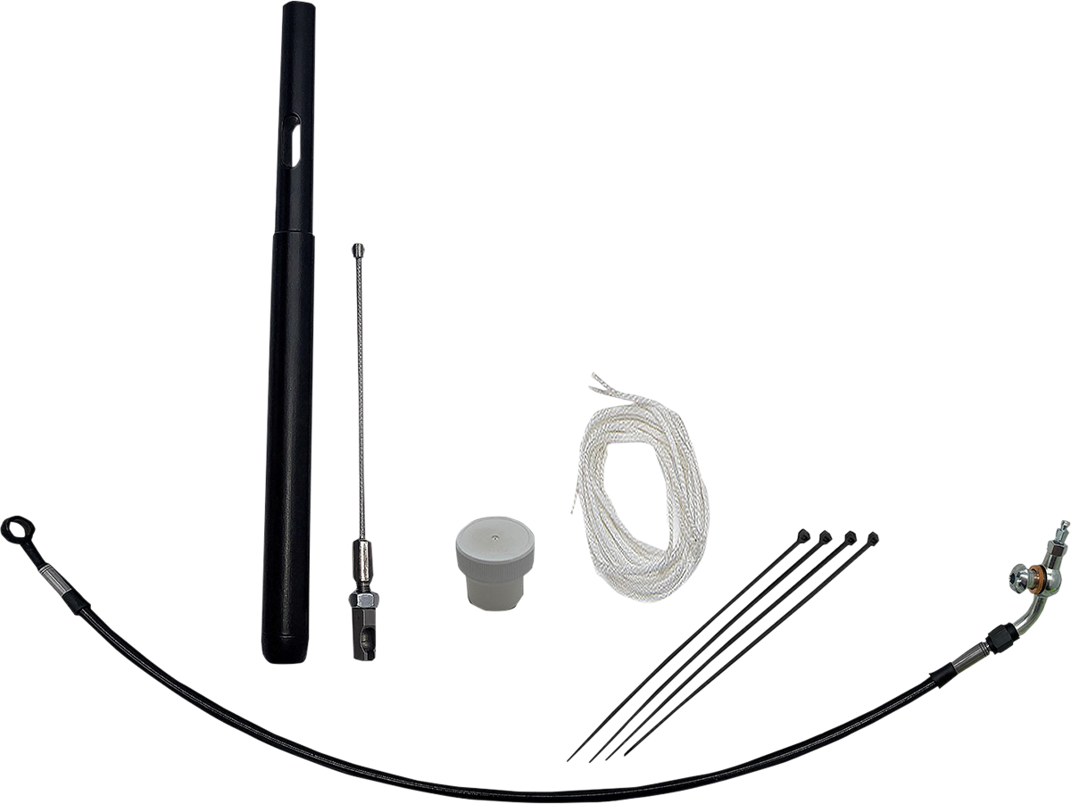 Fat Baggers, Inc. EZ Install Handlebar Kit +6" Black 109916B