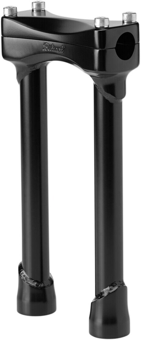 BILTWELL Murdock Riser 10in Black MR-010-HD-BK