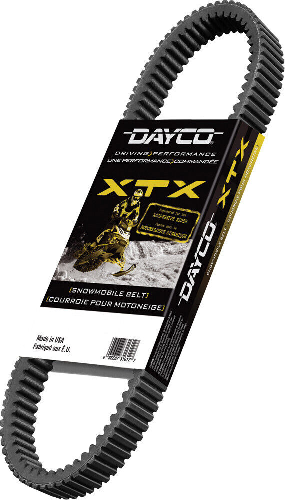 Dayco XTX Snowmobile Belt 1.535in. x 44.000in. XTX5034
