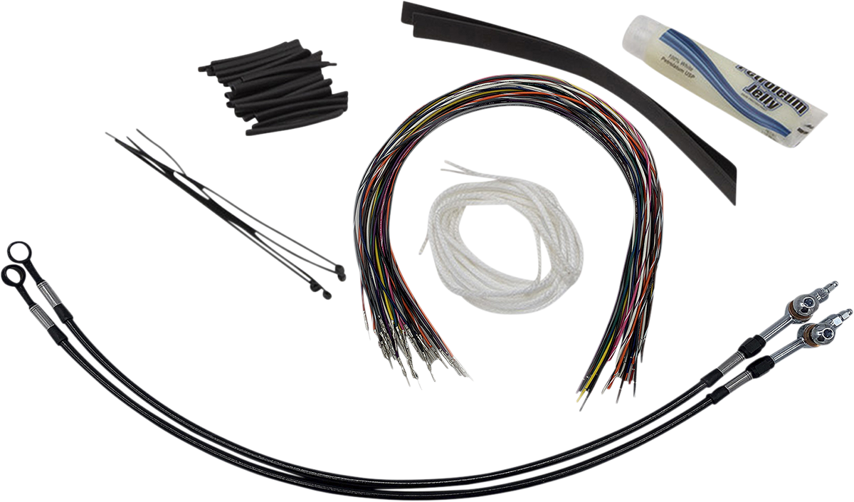 Fat Baggers, Inc. EZ Installation Kit for Hydraulic Clutch 16" Black 109716B