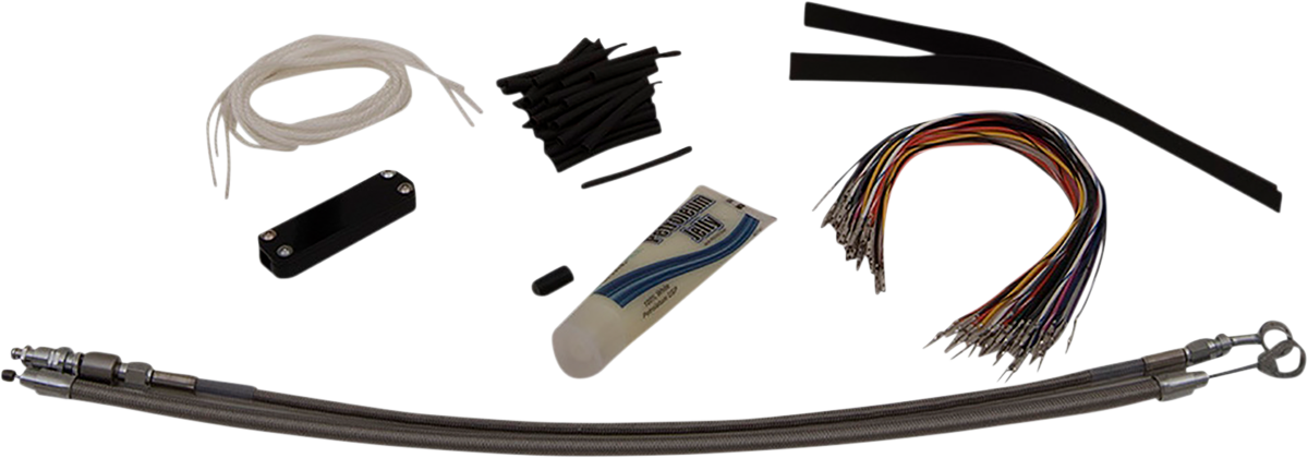Fat Baggers, Inc. EZ Installation Kit for Cable Clutch 14" Braided 109114