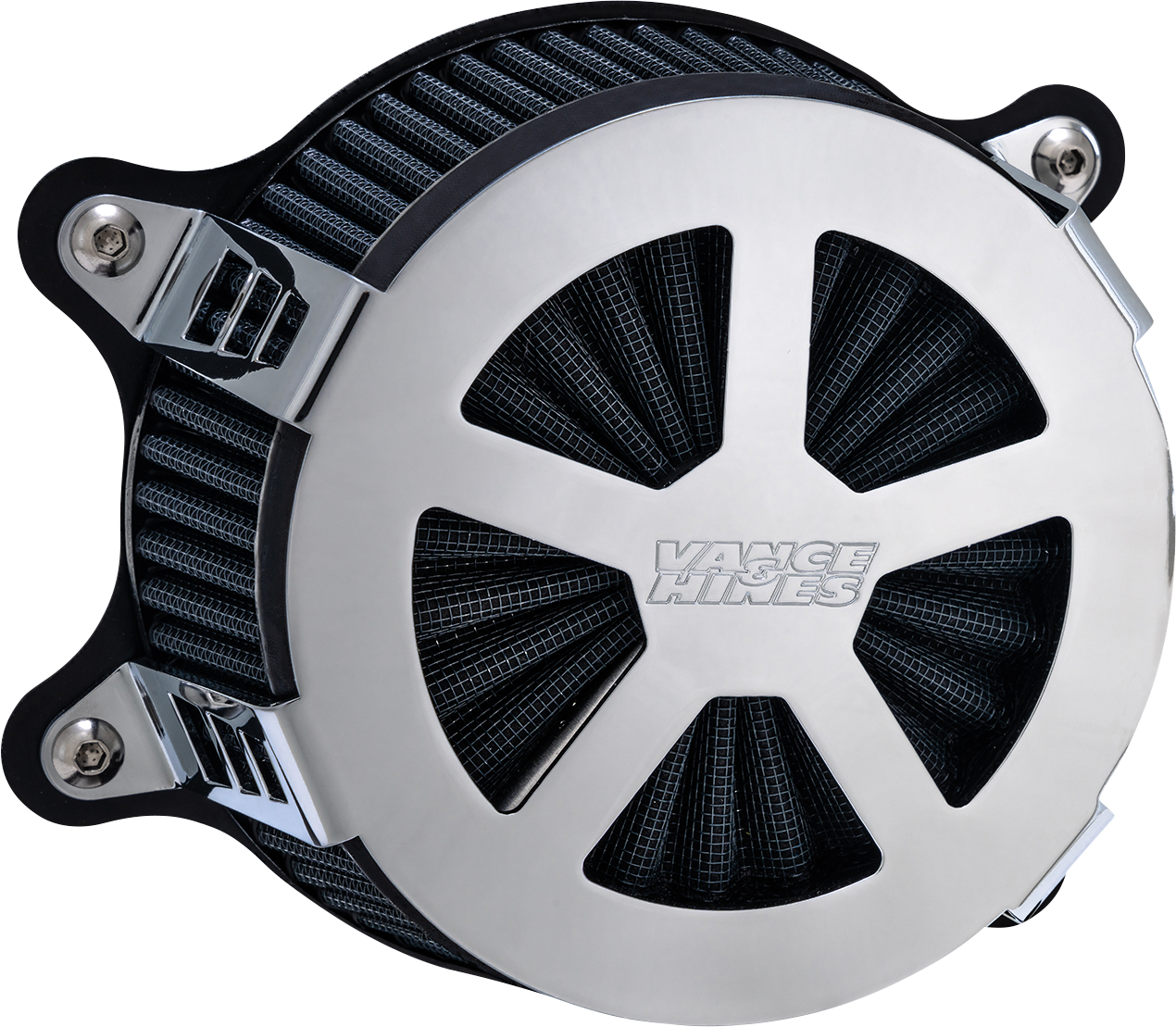 Vance & Hines VO2 Radiant V Air Cleaner Chrome 71466
