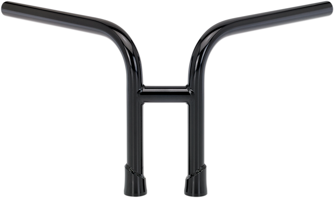 BILTWELL 1" Handlebars slotted Black 6201-2016