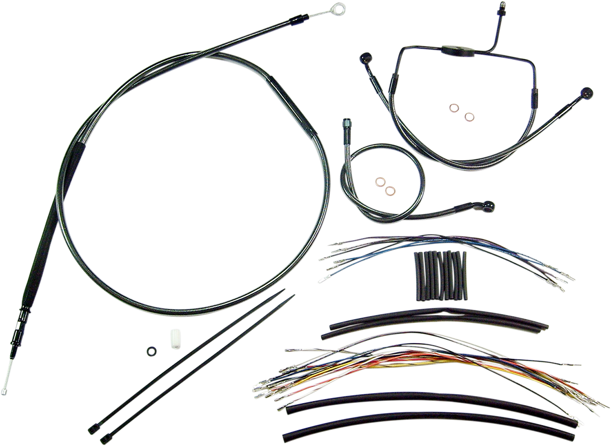 Magnum Designer Handlebar Installation Kits Black Pearl 487301