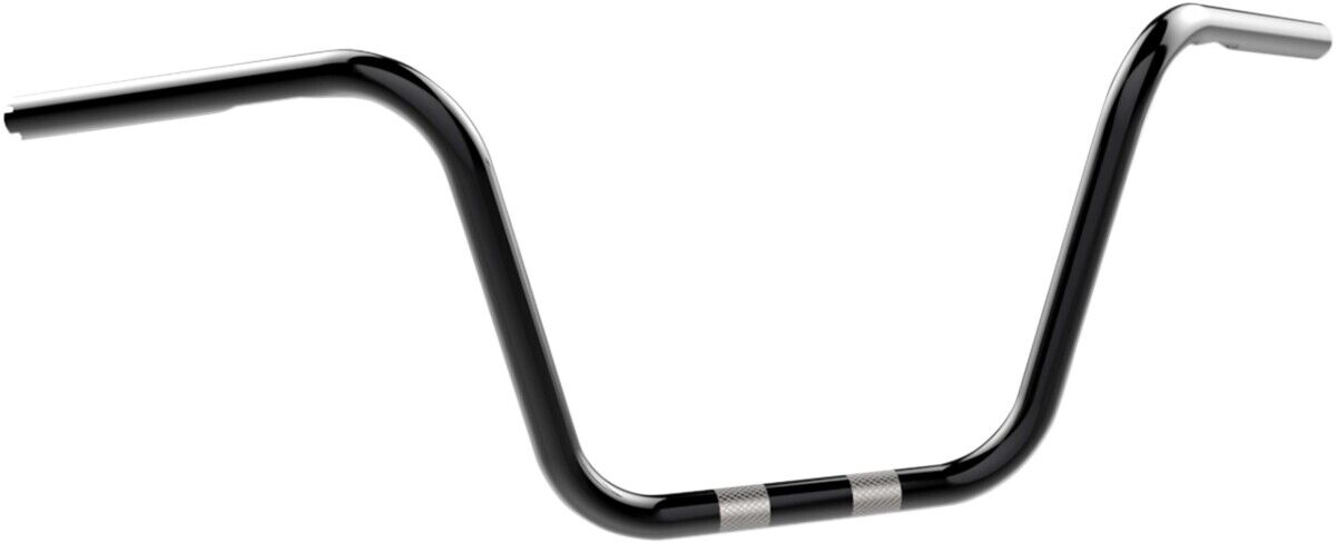 Khrome Werks 1" Handlebars 10" Rise Ape Hangers Black 300819