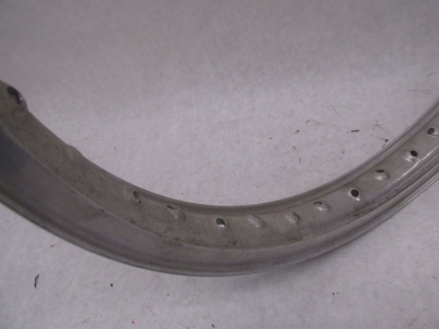 Vintage San Remo Aluminum 40 Spoke Motorcycle Wheel Rim 2.25x19" 1.6 x 19 #10