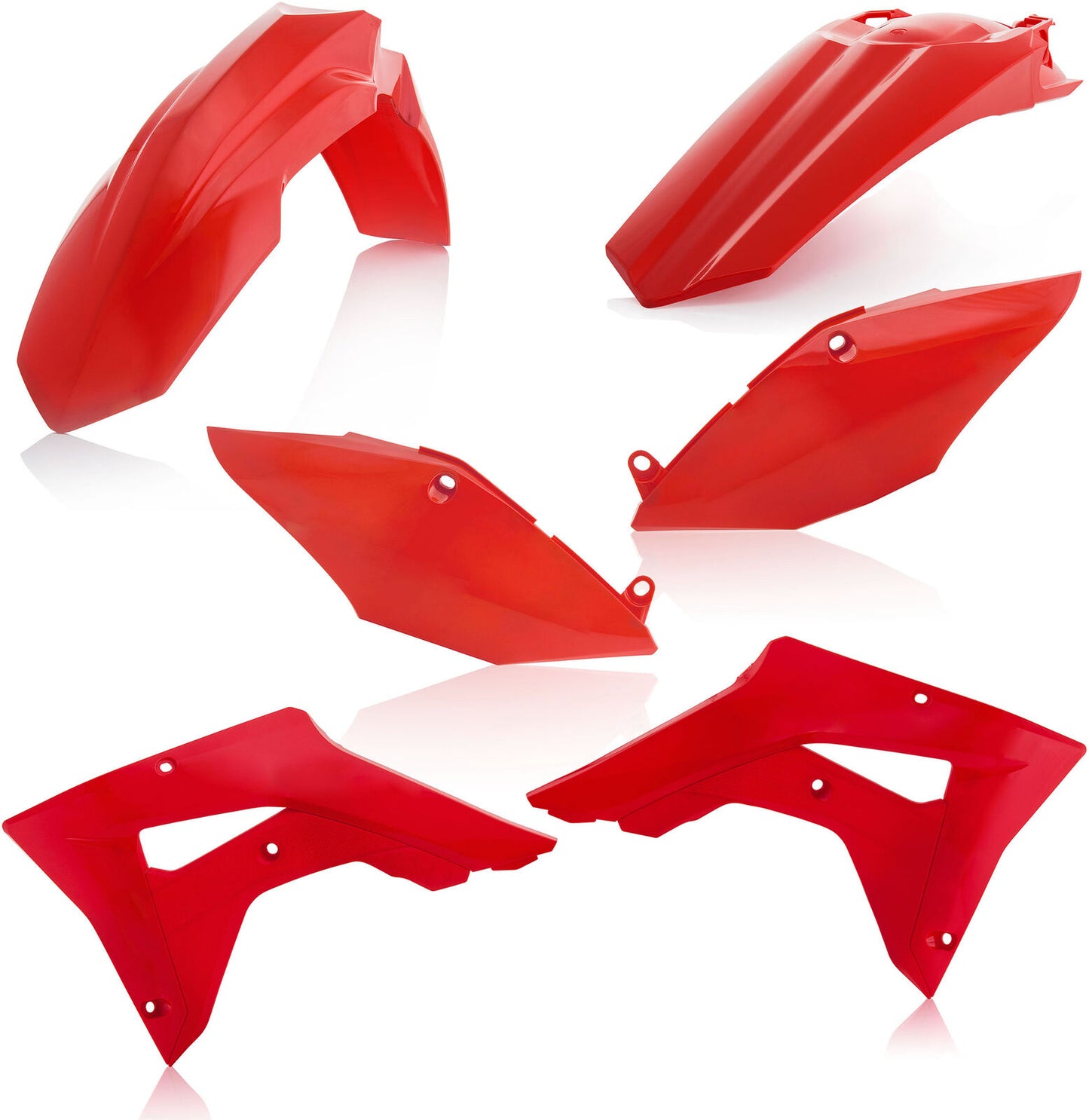 Acerbis Plastic Kit Red 2645460227