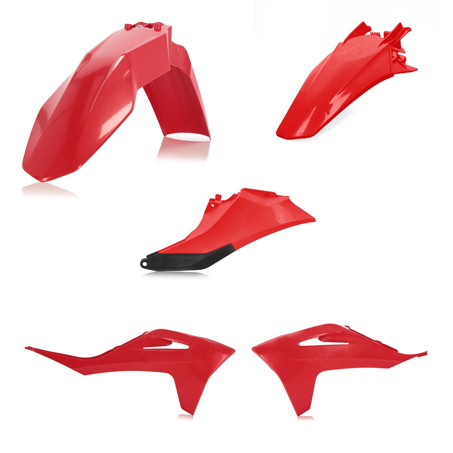 Acerbis Plastic Kit Red 2872800004