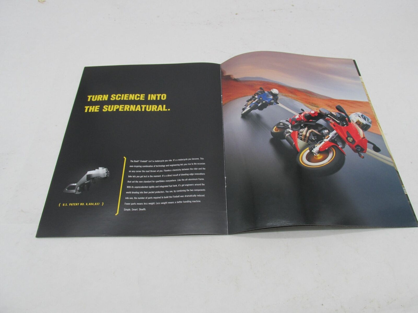 Buell 2004 Motorcycle Models Dealer Sales Brochure Booklet