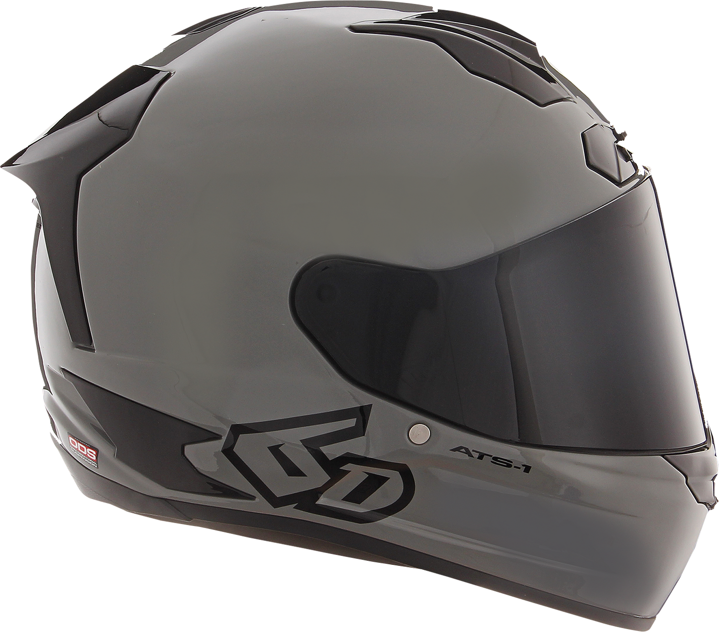 6D HELMETS ATS-1R Solid Helmet Gloss Gray XL 30-0978