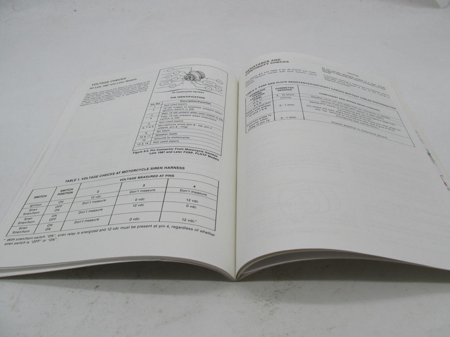 Harley Davidson Official Factory 1990 FLHT Service Manual Supplement 99483-90SP