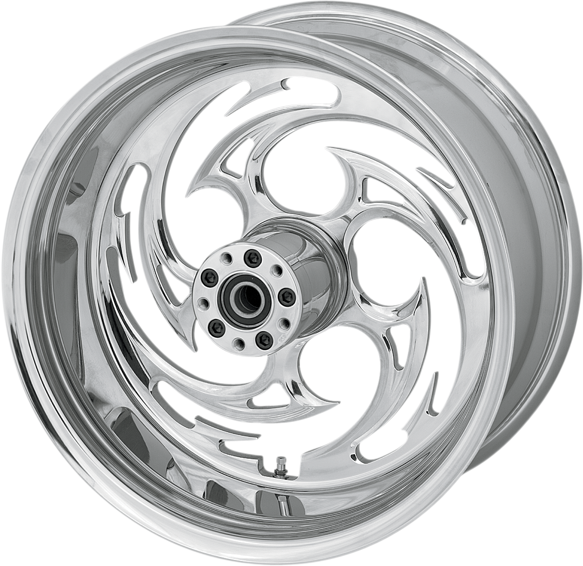 RC Components Savage Chrome Wheels 16350-9970-85C