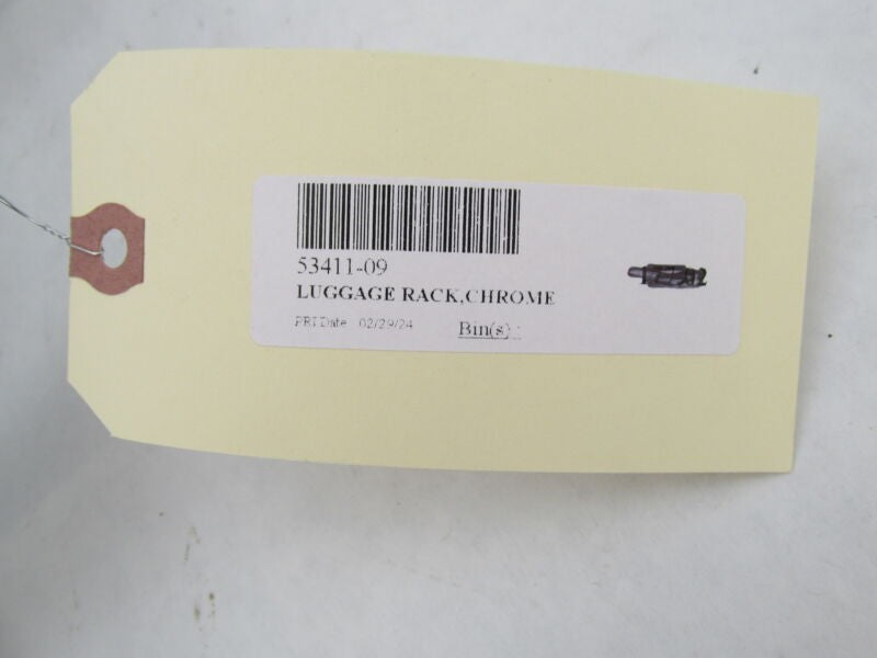 Harley Davidson Genuine NOS Chrome Luggage Tour Pak Rack 53411-09