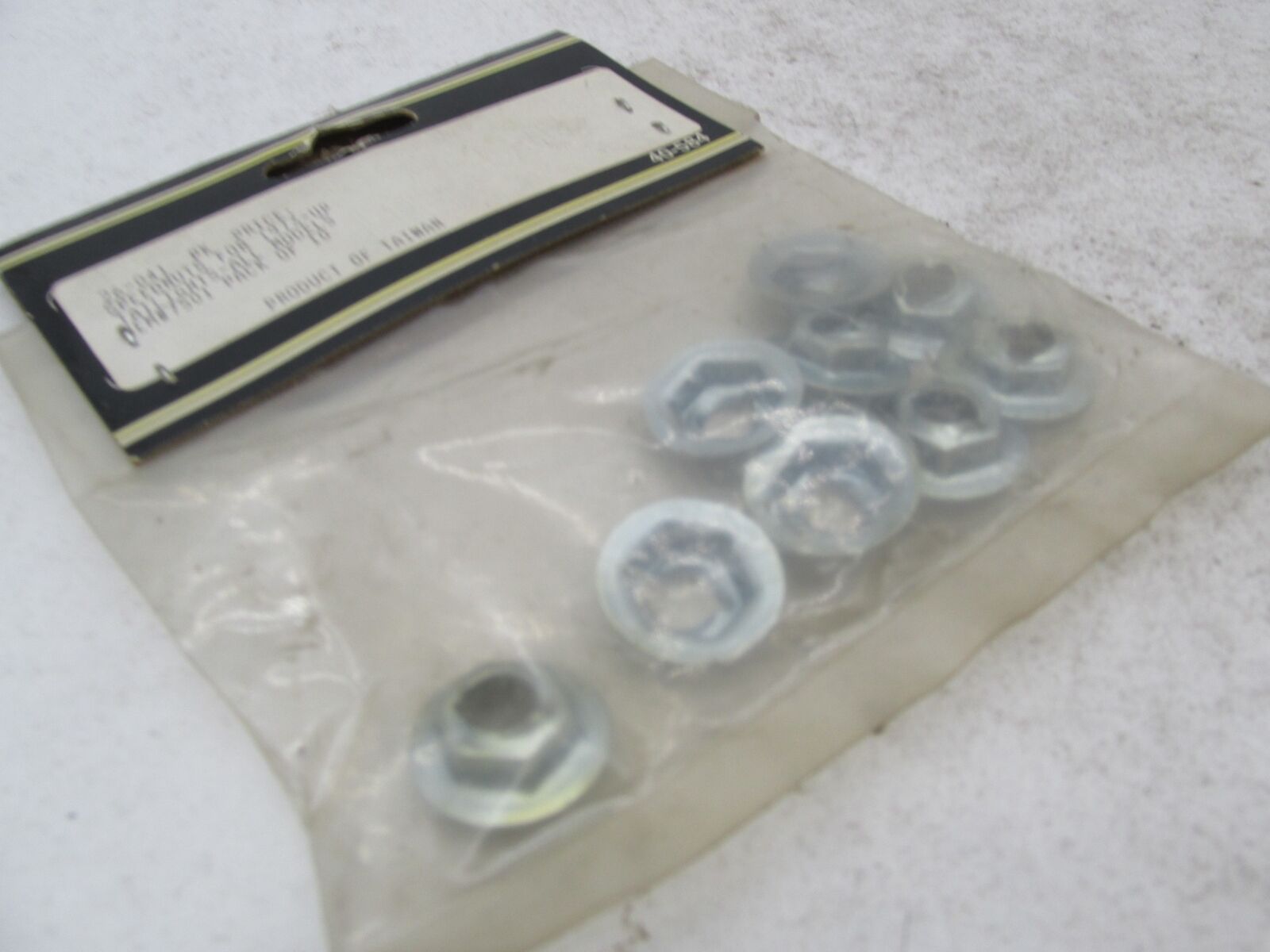 Lot of 10 Harley Davidson Custom Chrome 1973 Taillight Speed Nuts 26-041 7501