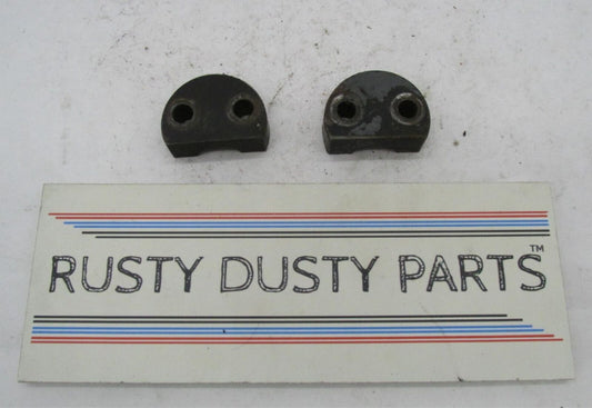 Pair of Vintage Triumph 97-1844 Fork Axle Clamps TR6 T120 650 1965-70