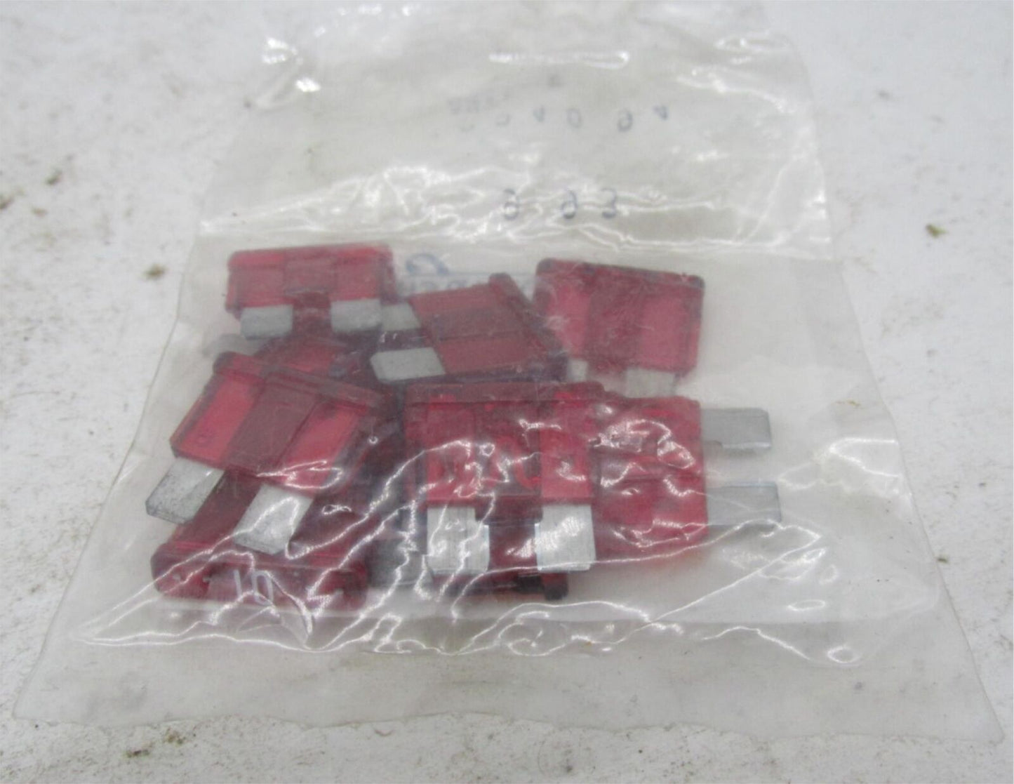 Lot of 11 Harley Davidson Genuine NOS 10 AMP Red Plug in Fuses 72340-94
