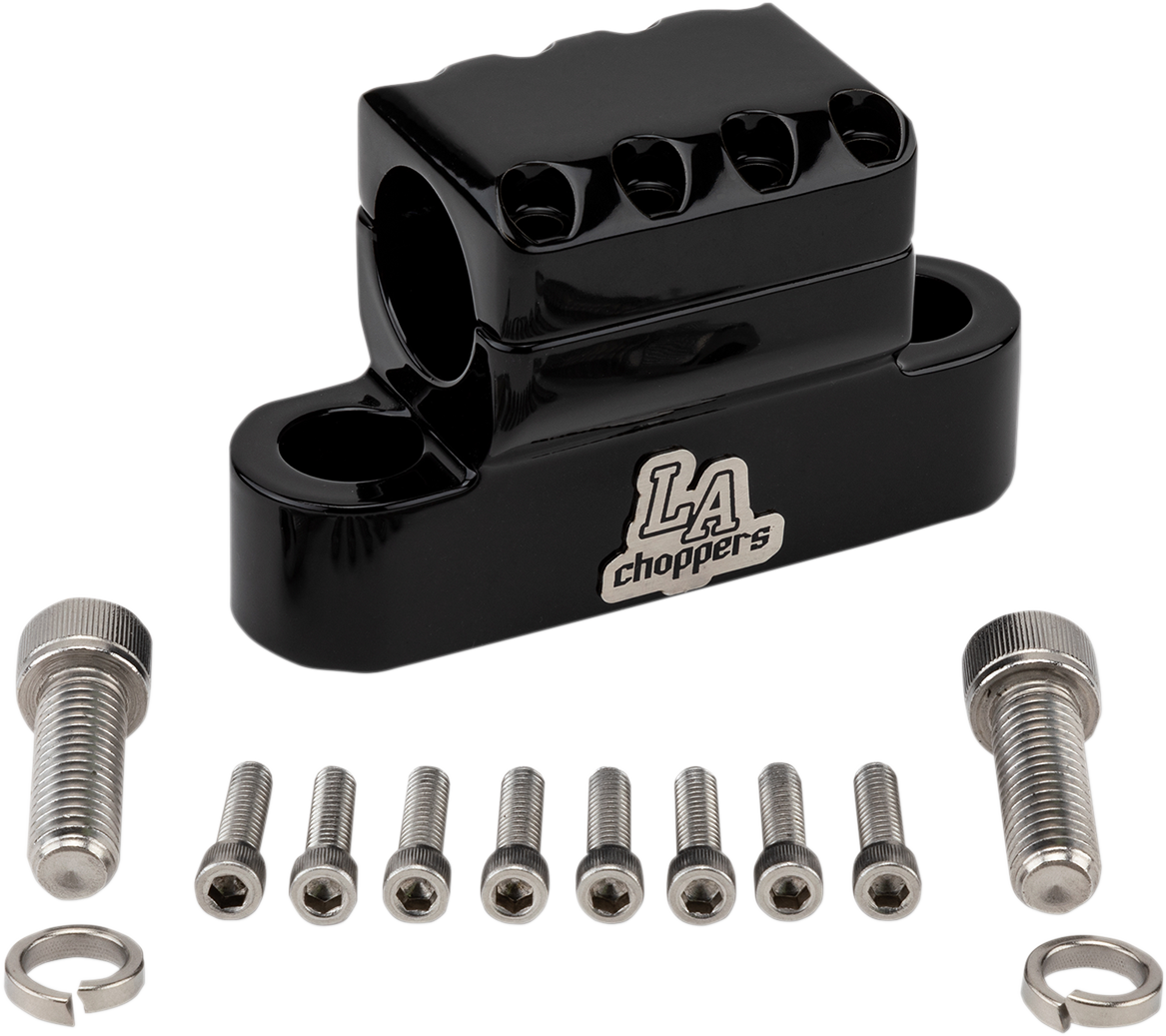 LA Choppers Kage Fighter Handlebar Clamps LA-7335-XXCB