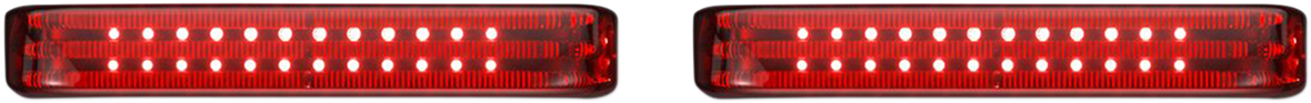 Custom Dynamics Probeam Sequential LED Saddlebag Lights Black/Red PB-SBSEQ-HD-BR