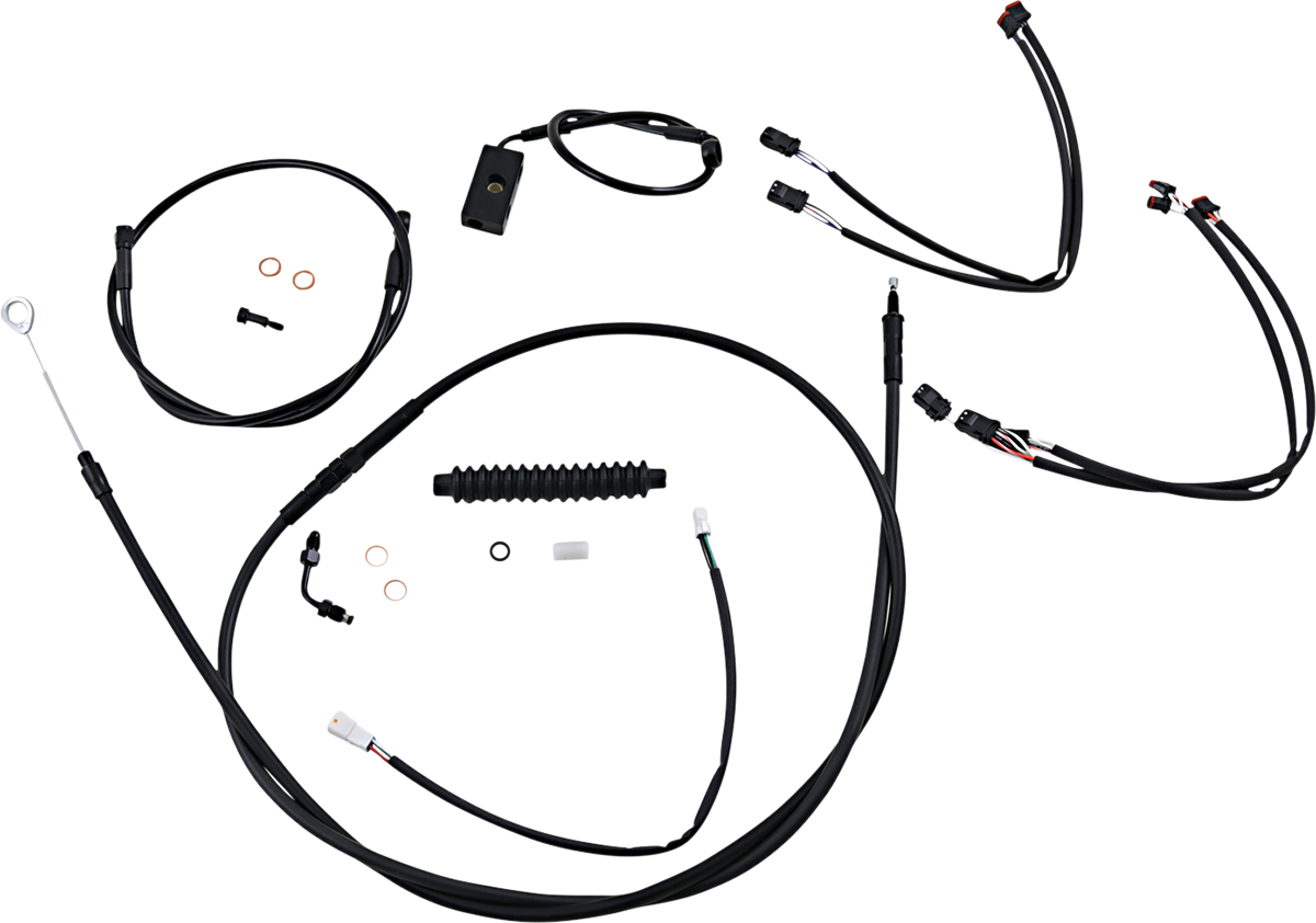 Magnum XR Stainless DOT Handlebar Installation Kits 15" - 17" 486942