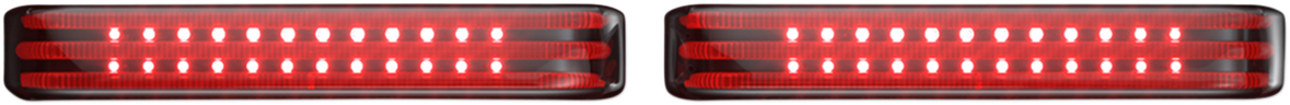 Custom Dynamics Probeam Saddlebag Lights Chrome Housing PB-SB-SS8-CS
