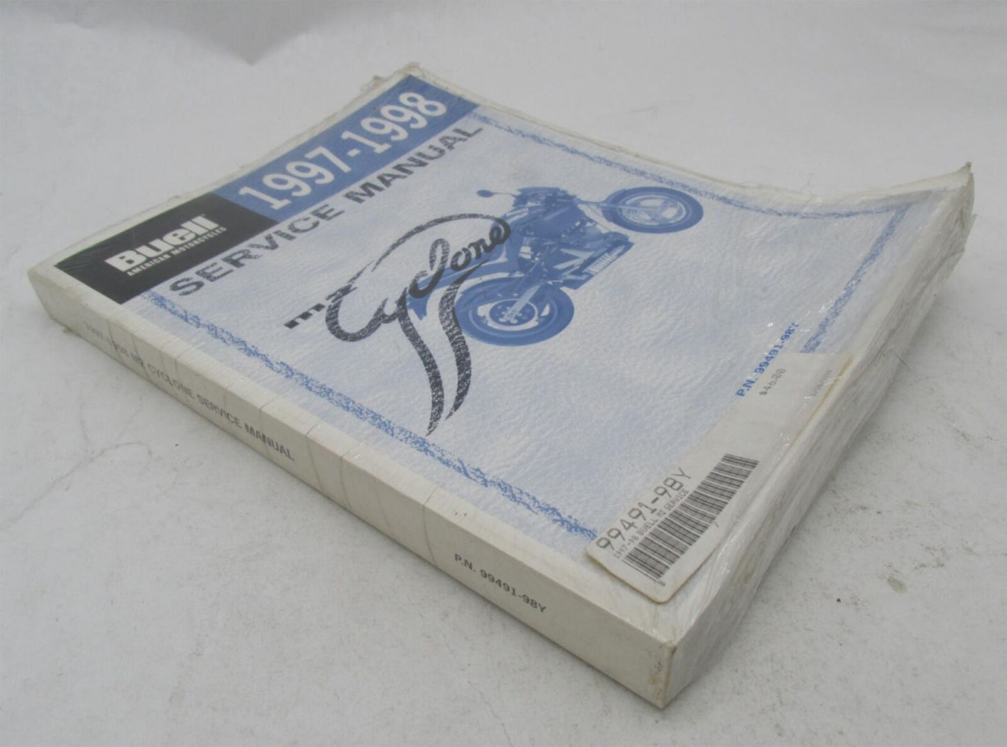 Buell NOS Sealed Official Factory 1997-1998 Cyclone M2 Service Manual 99491-98Y