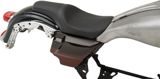 Drag Specialties Predator Seats For Ness Winged Or Yaffe 6-Gal. Tank 0801-1073