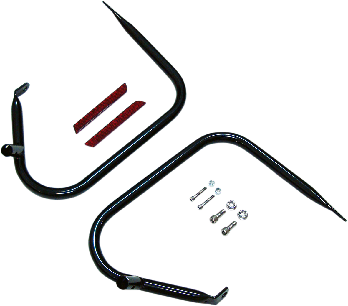 Drag Specialties Saddlebag Guard Bars Black 0505-1562