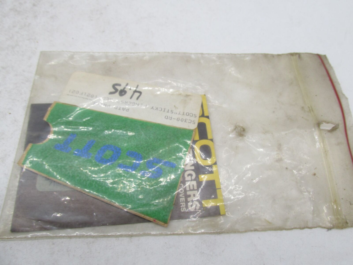 Paid of Vintage Scott Green Sticky Fingers Hand Control Lever Covers