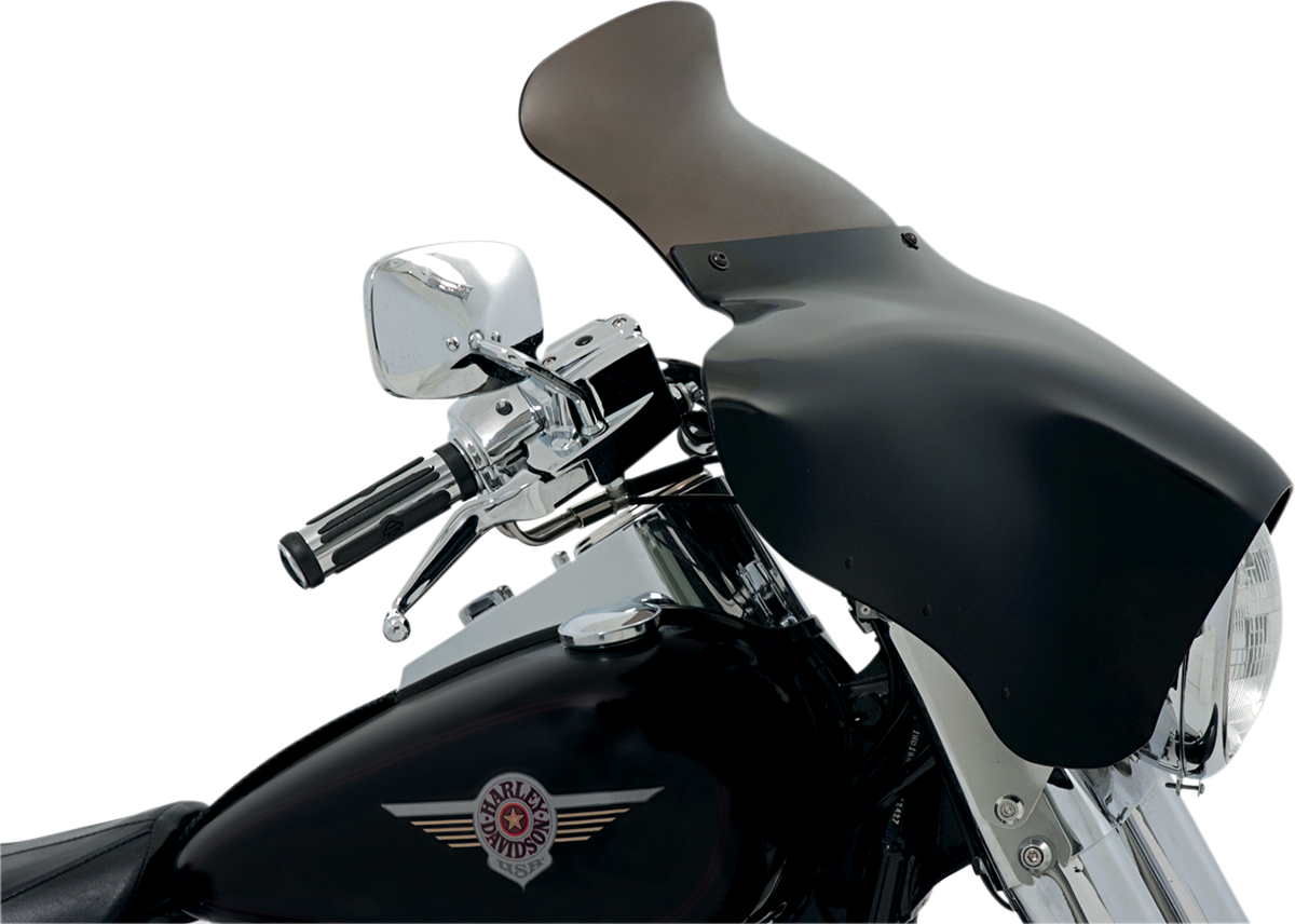 Memphis Shades Spoiler Windshield for Batwing Fairings 9in Smoke MEP8561
