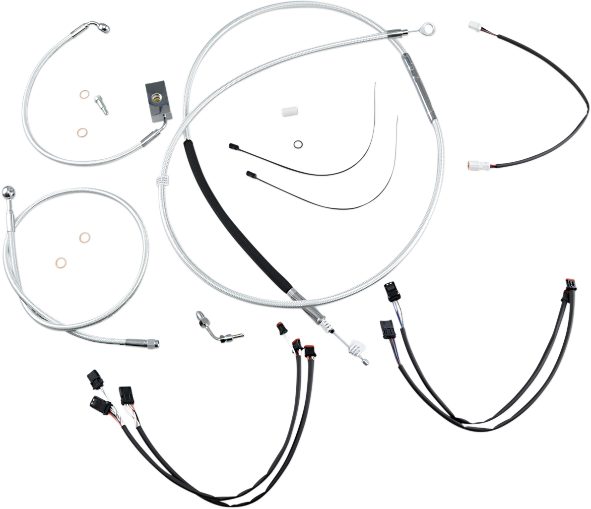 Magnum Designer Handlebar Installation Kits 12"-14" Ape 387941