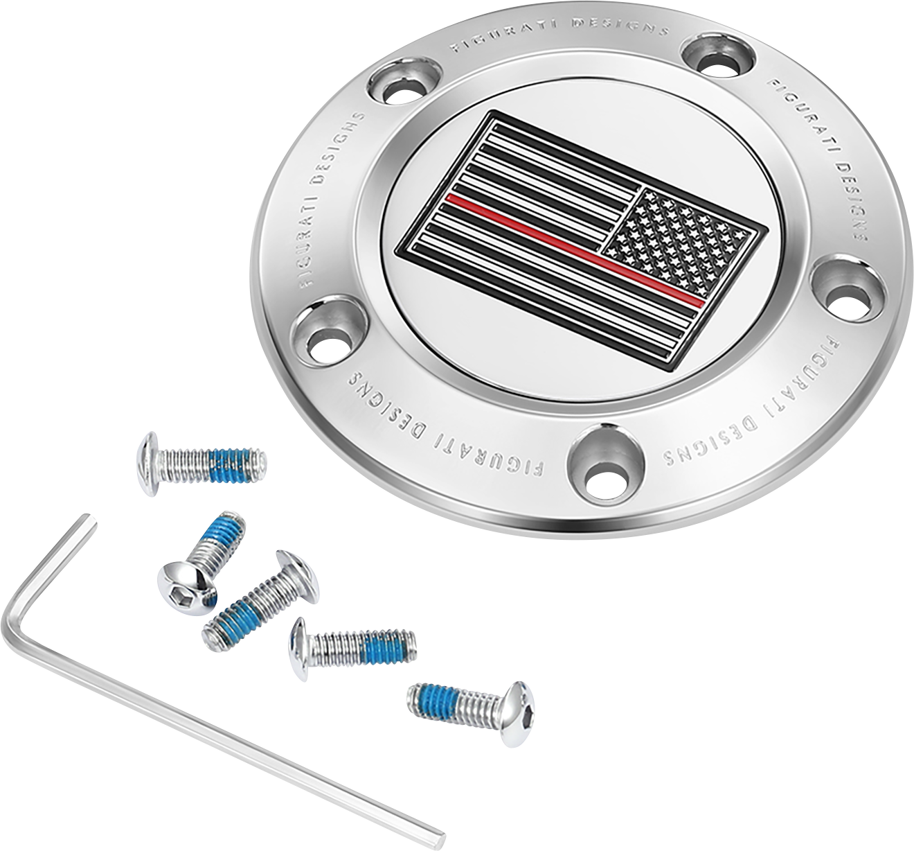 FIGURATI DESIGNS Timing Cover FD73-TC-5H-SS